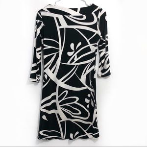 wallis black and white dress